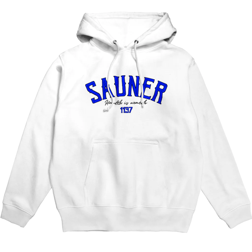 Super Sauna StyleのSAUNER1137 Blue Hoodie