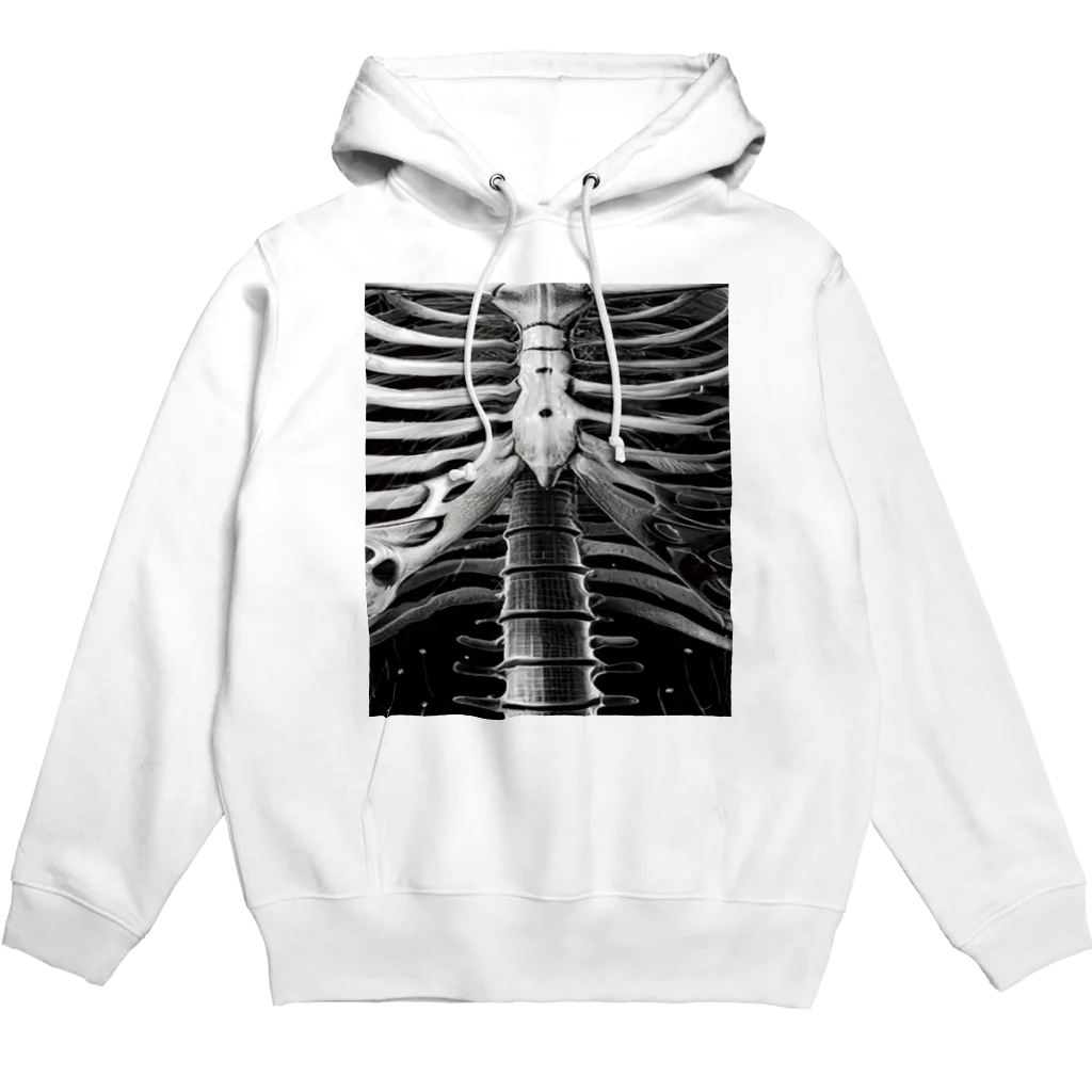 Haruのスケルトン・ビジョン Hoodie