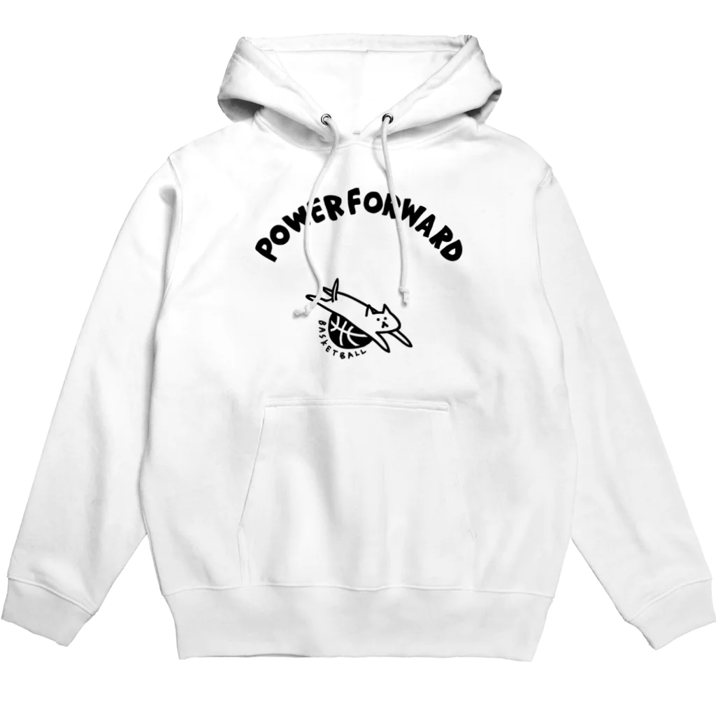 PokuStarのバスケットボール　パワーフォワードなネコ Hoodie