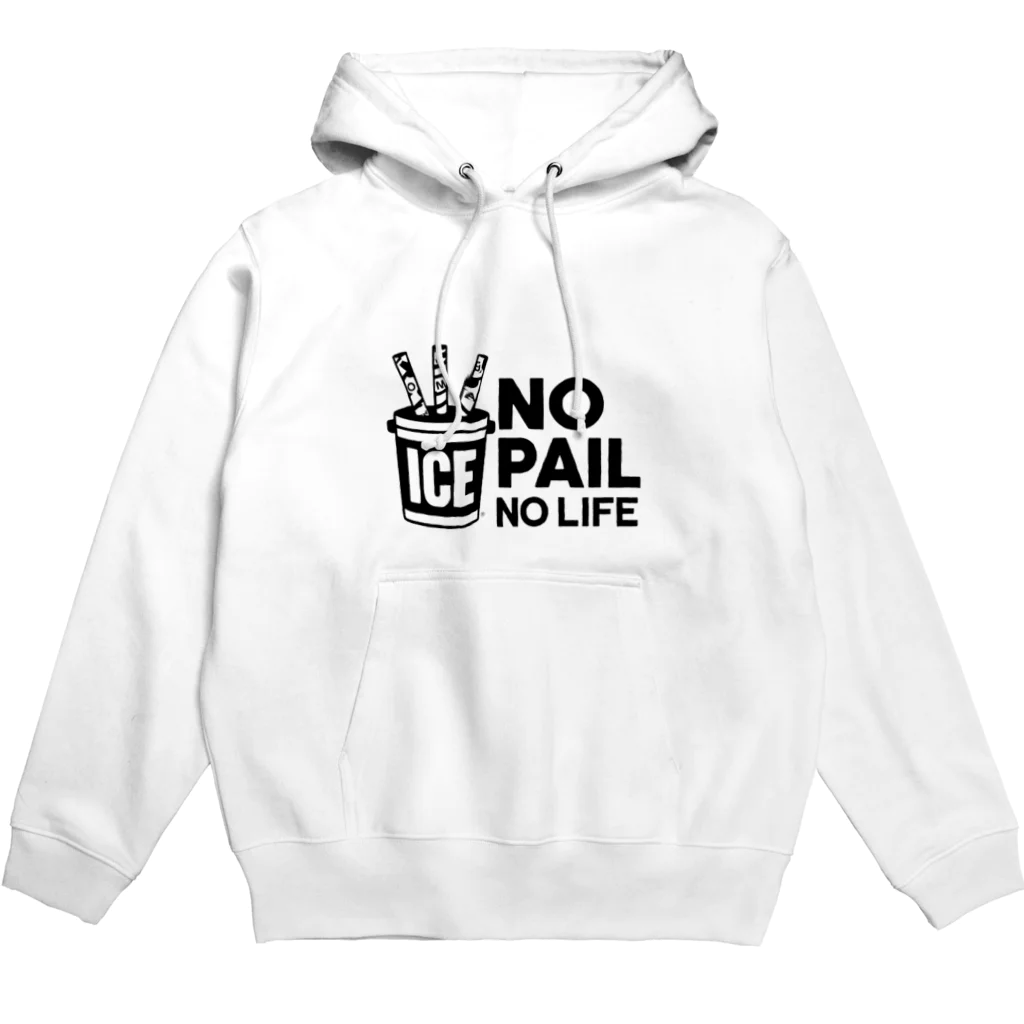 NoIcePail NoLife officialのNo IcePail No Lifeオリジナルグッズ Hoodie