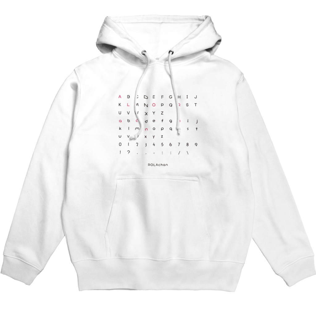 オザワタクヤのローラちゃんフォント Hoodie