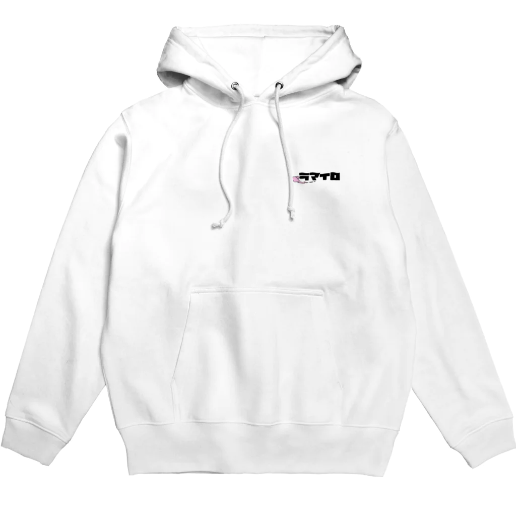 RAMAILOのラマイログリーン　バックプリント Hoodie