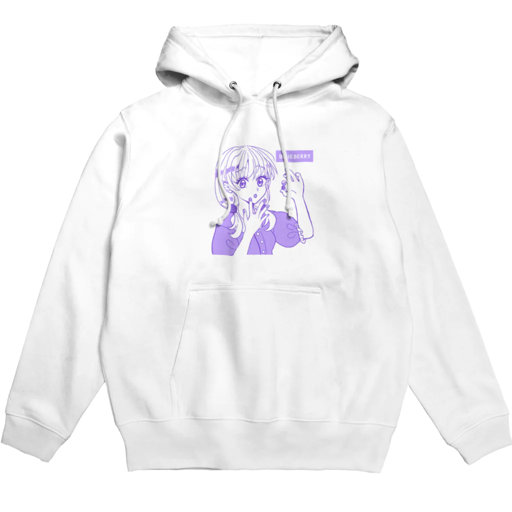 apuriのブルーベリーを持つ子 Hoodie