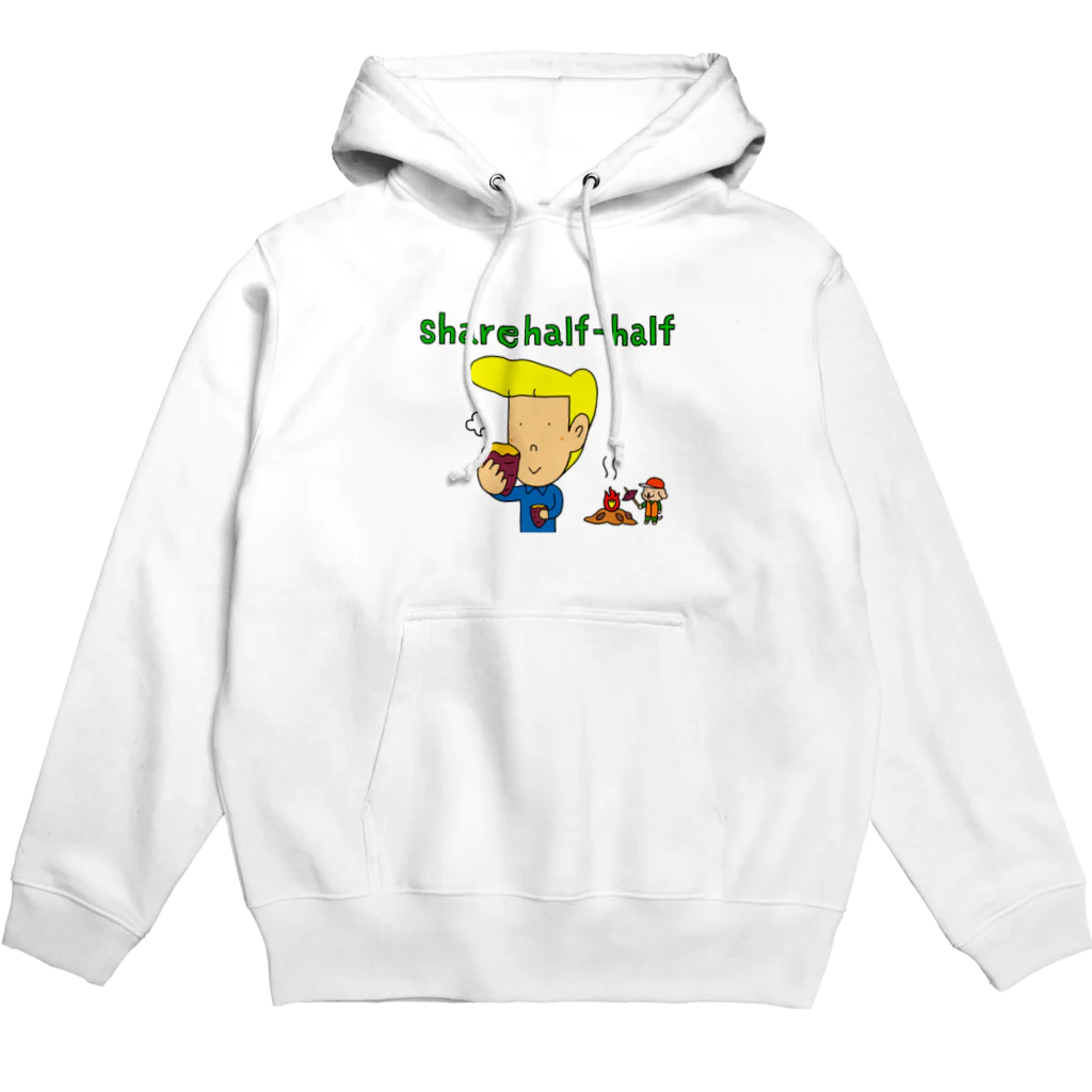 はら のちひこのshare half-half パーカー Hoodie