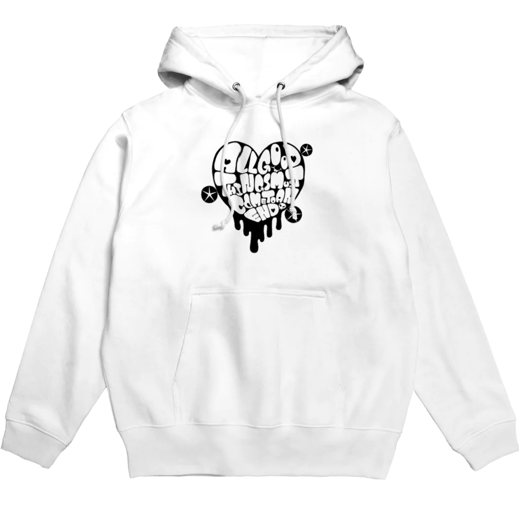 ぱにまる屋のドロドロハート Hoodie