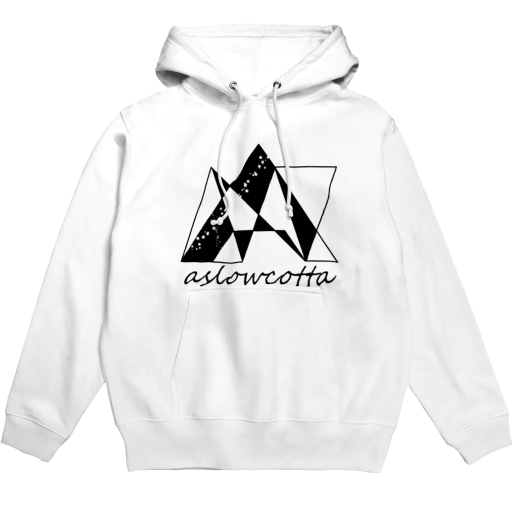 aslowcottaグッズショップの🆕aslowcottaロゴマーク Hoodie