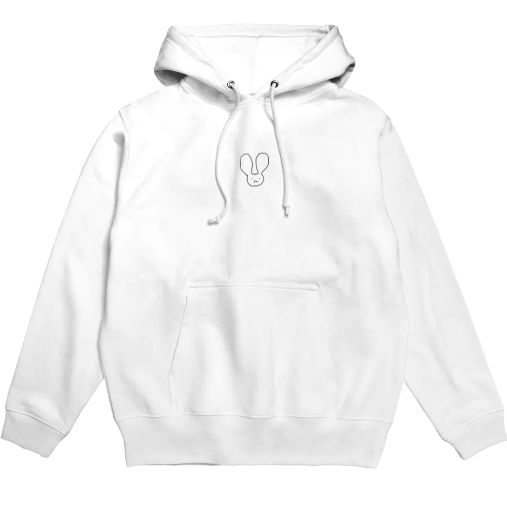 mの不機嫌ウサギ Hoodie