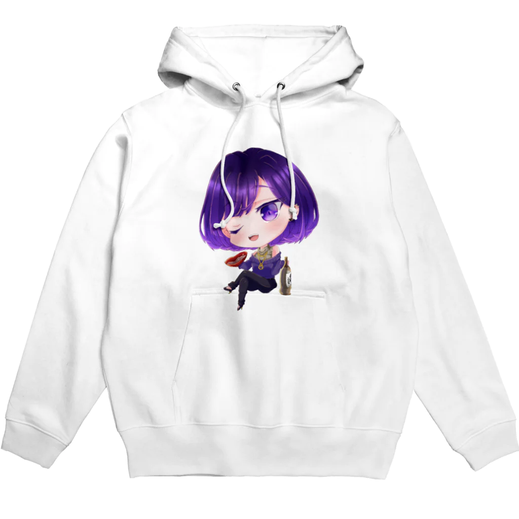 スナック酒呑🥃😈の腰掛けはるちゃん(Lサイズ専用) Hoodie