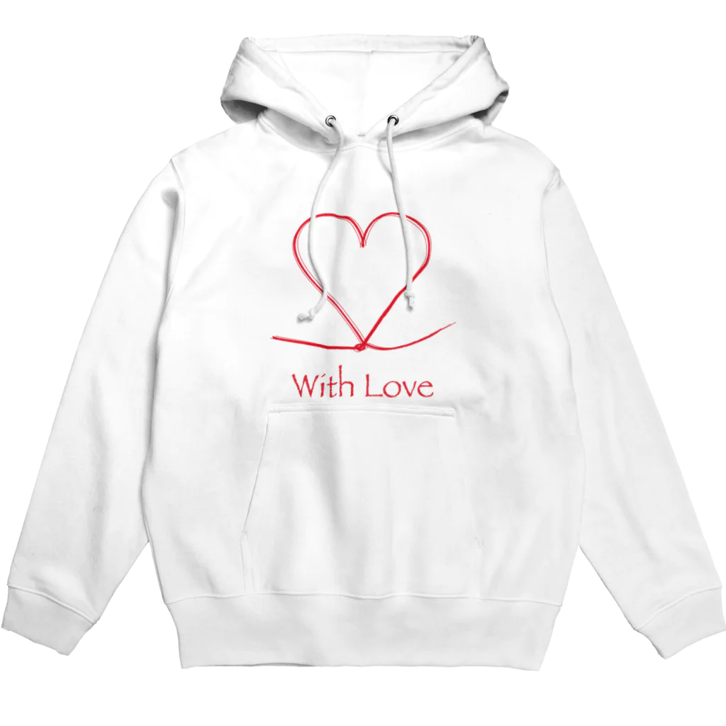 Urban Forest by Singh アーバン・フォレストのWith Love Hoodie