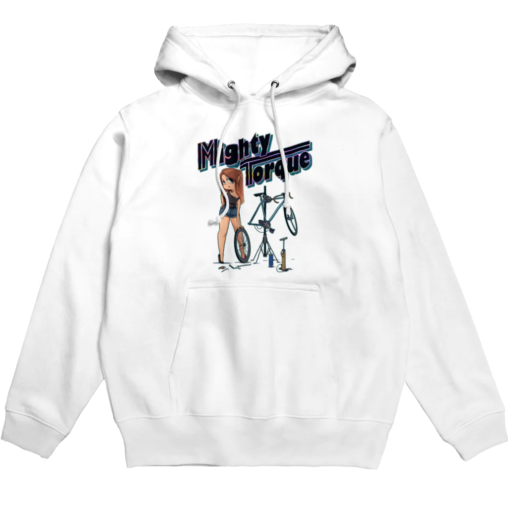 nidan-illustrationの"Mighty Torque" Hoodie