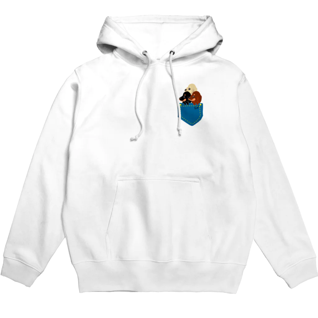 shop  wizの皆で一緒にお出かけっちワンコ Hoodie