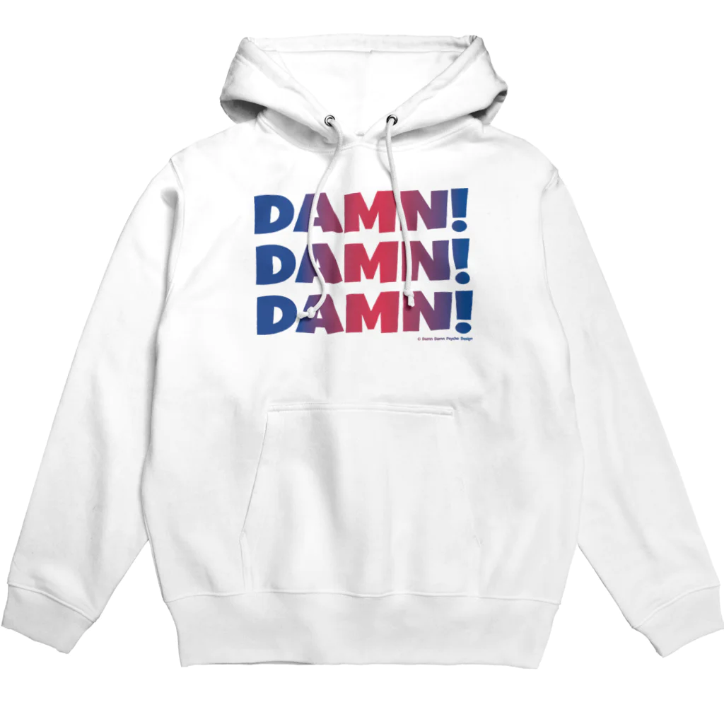 ダムダムサイコ　- Damn Damn Psycho -のDAMN! DAMN! DAMN! gradation PK Hoodie