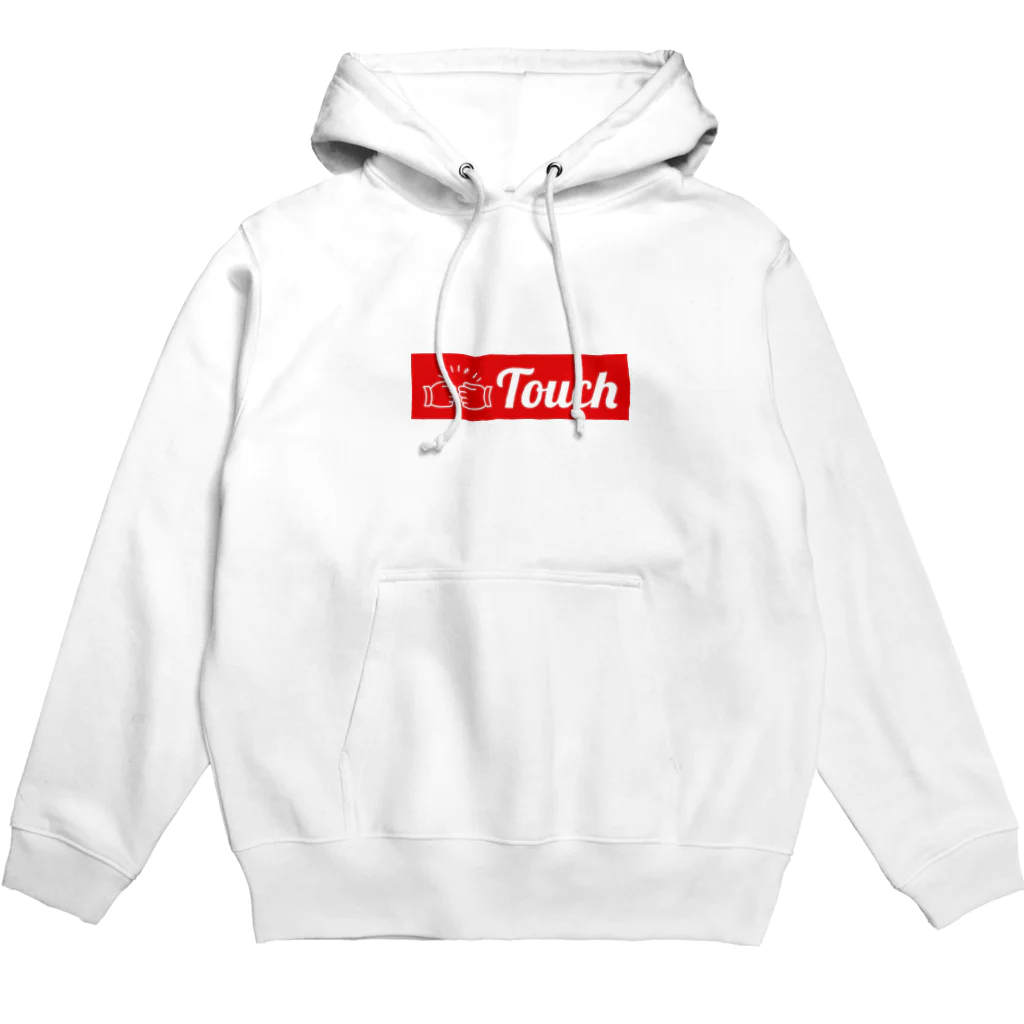 TOUCHのTOUCHボックスロゴパーカー Hoodie