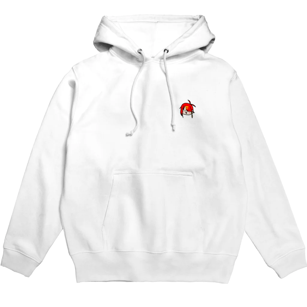 無意識の赤文字🍎🎲明月 ほむらのあかもじちゃん Hoodie