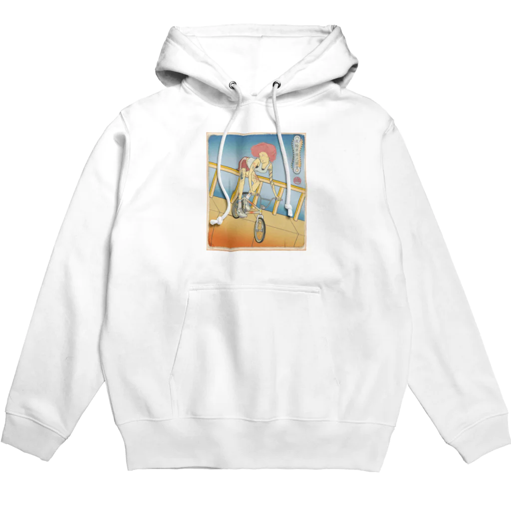 nidan-illustrationの"双輪車娘之圖會" 2-#1 Hoodie