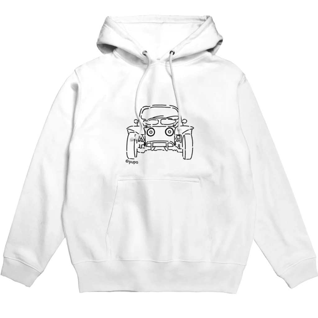 maruc.pupoのおもちゃみたいなクルマ Hoodie