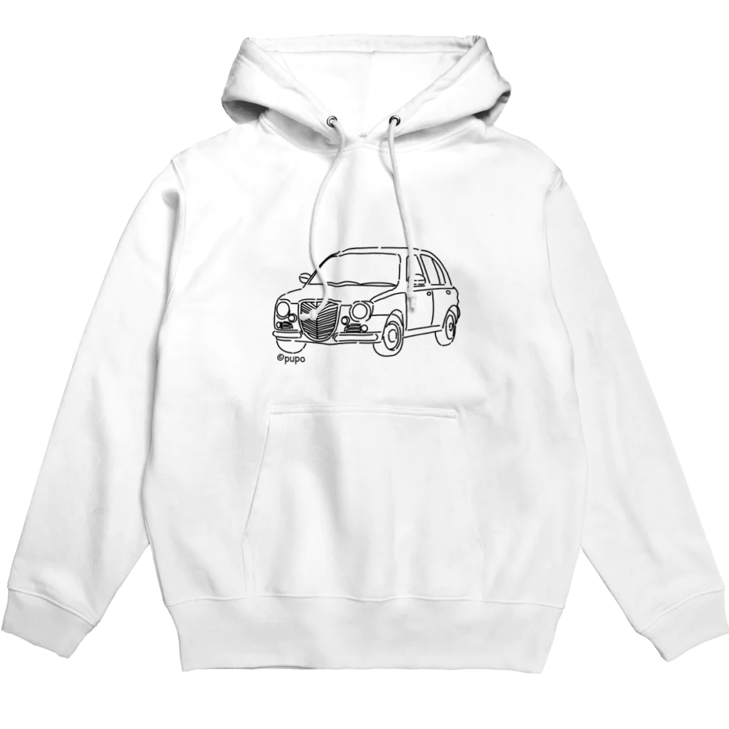 maruc.pupoのまるっこいクルマ Hoodie