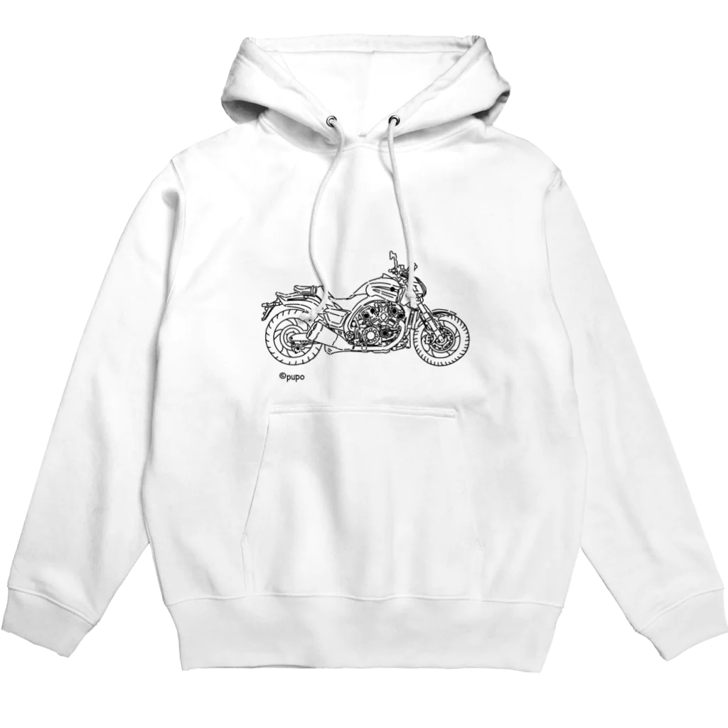 maruc.pupoのかっこいいバイク Hoodie