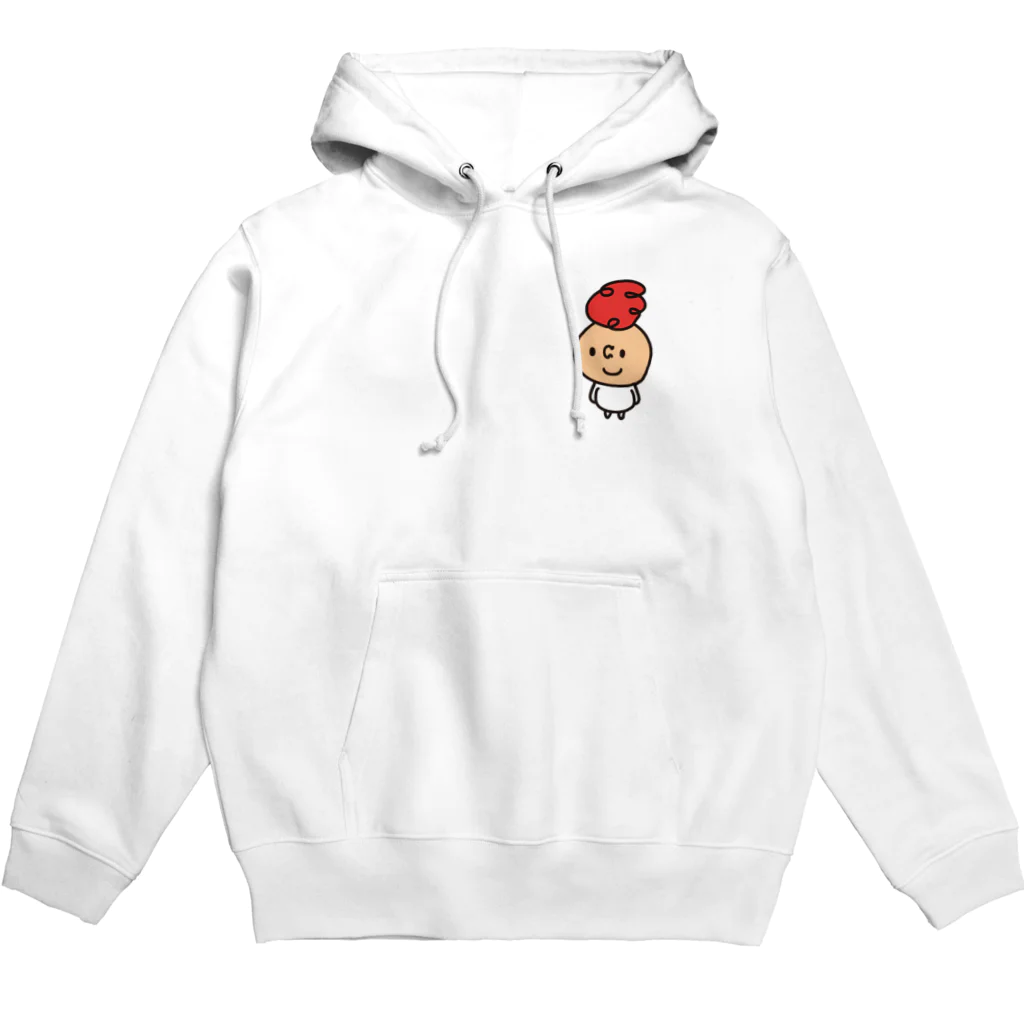 つぶっちーズの赤つぶっち Hoodie