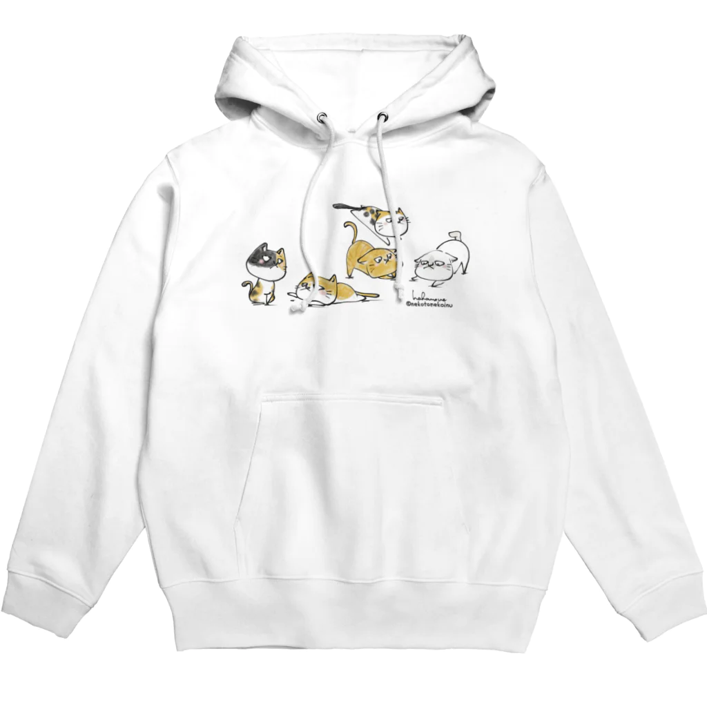 猫とネコ犬の猫会議 Hoodie