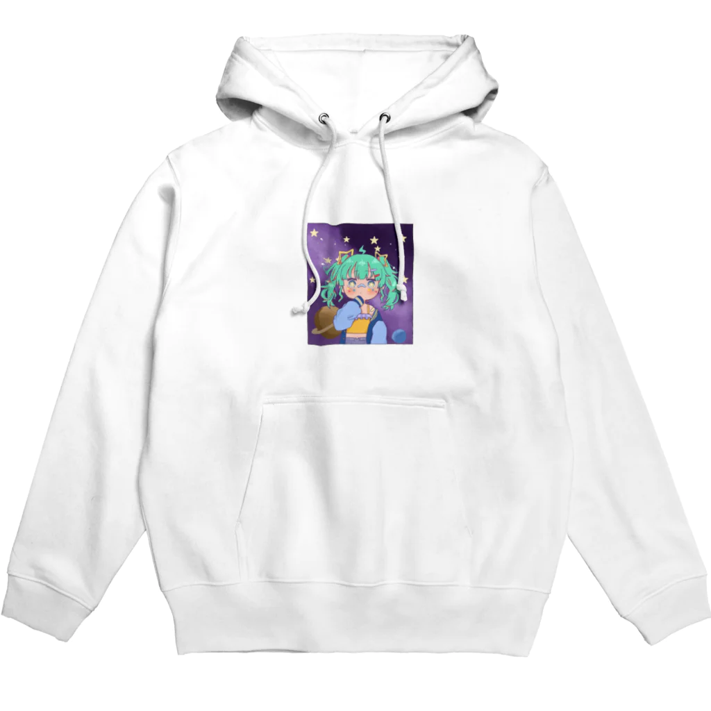 しゃちまる。のデンキちゃんと宇宙🪐 Hoodie