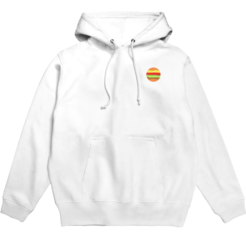 UniqueKOAのハンバーガーP Hoodie