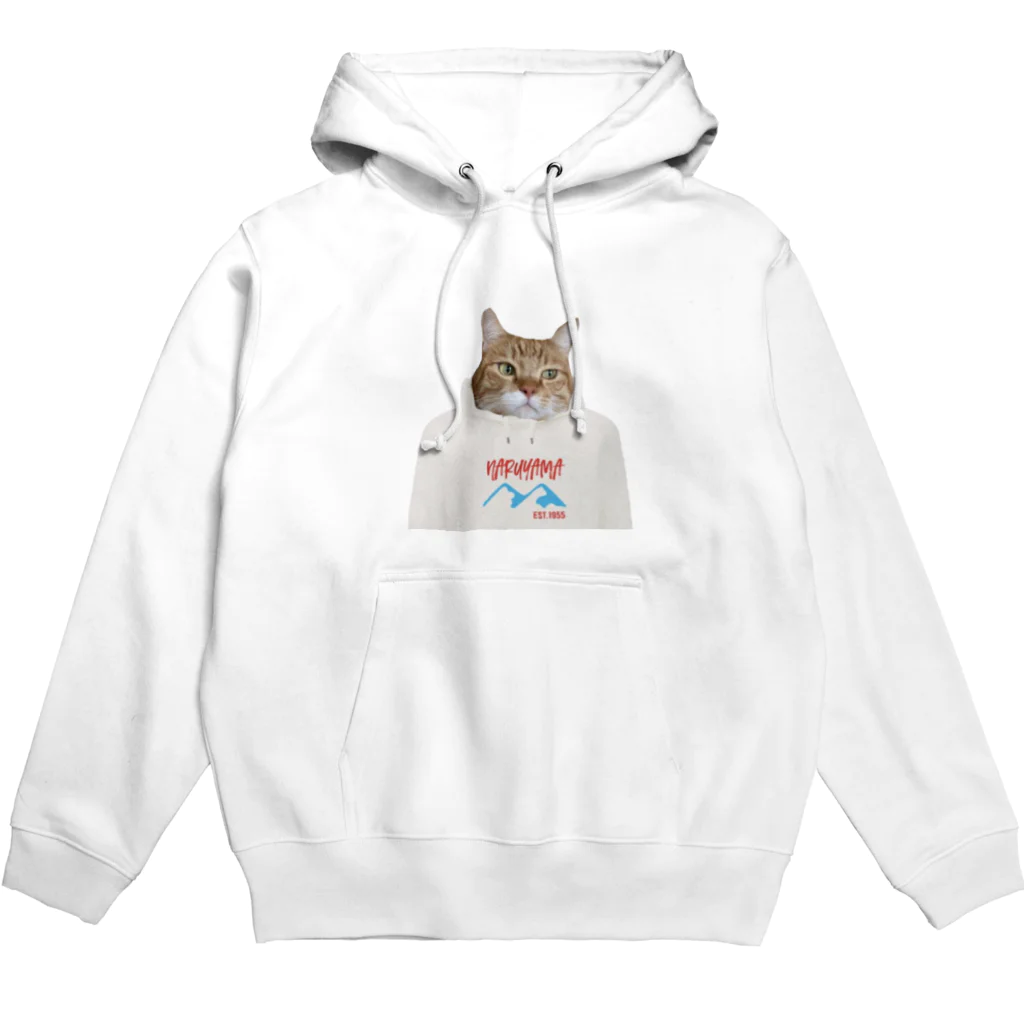 ヤキニク　ナルヤマのにゃる山パーカー Hoodie