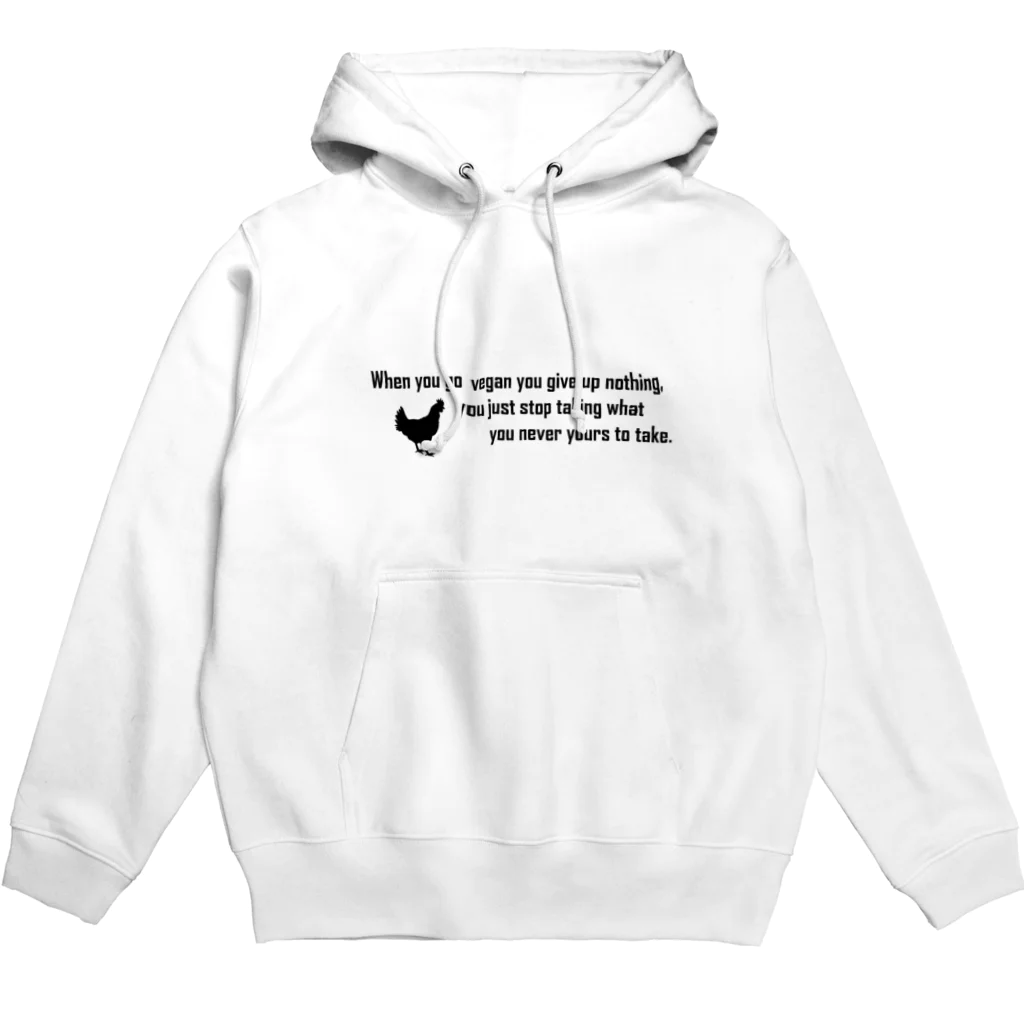 Rights for Protestingのwhen you go vegan Hoodie