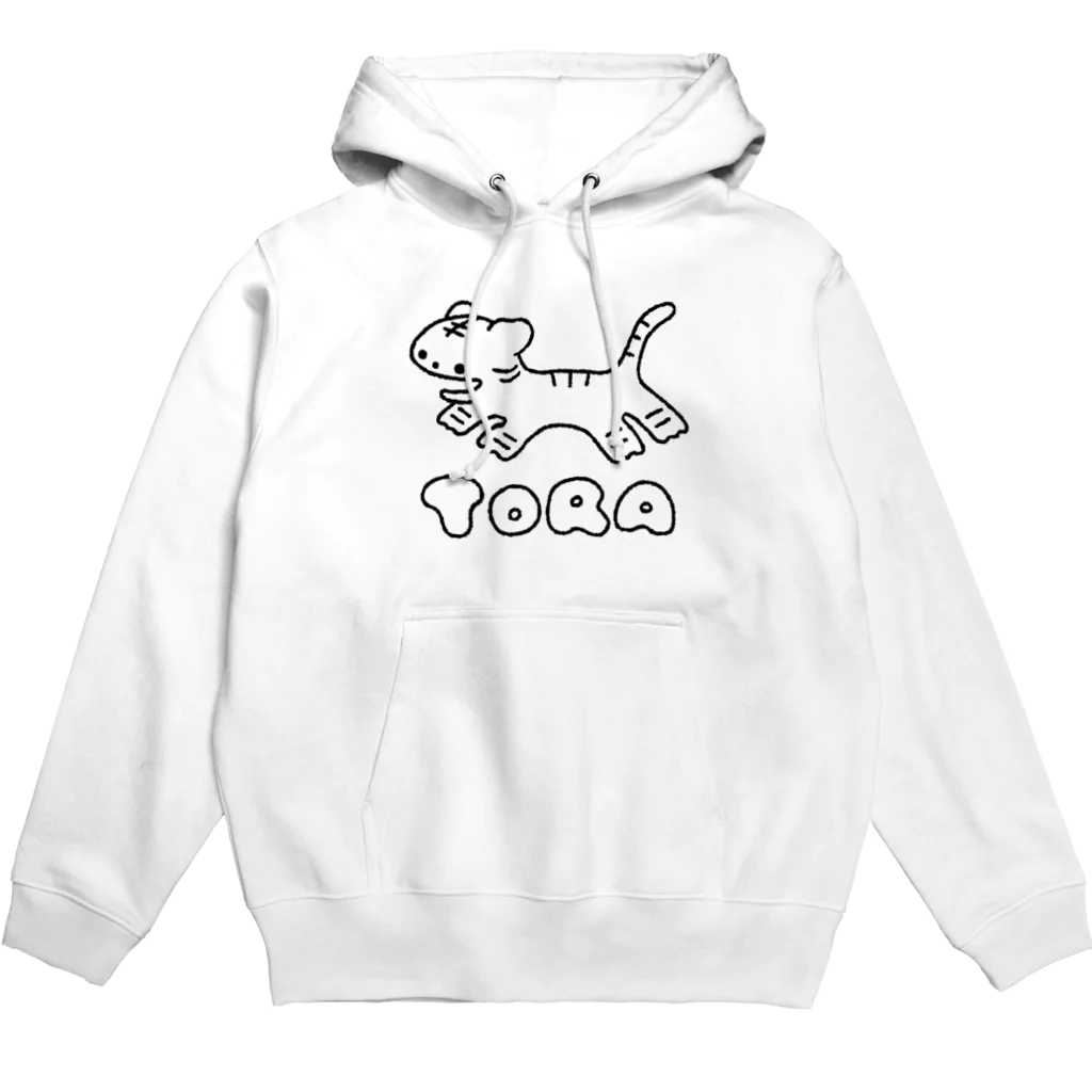 働きたくないのとらTORA2022淡色用 Hoodie