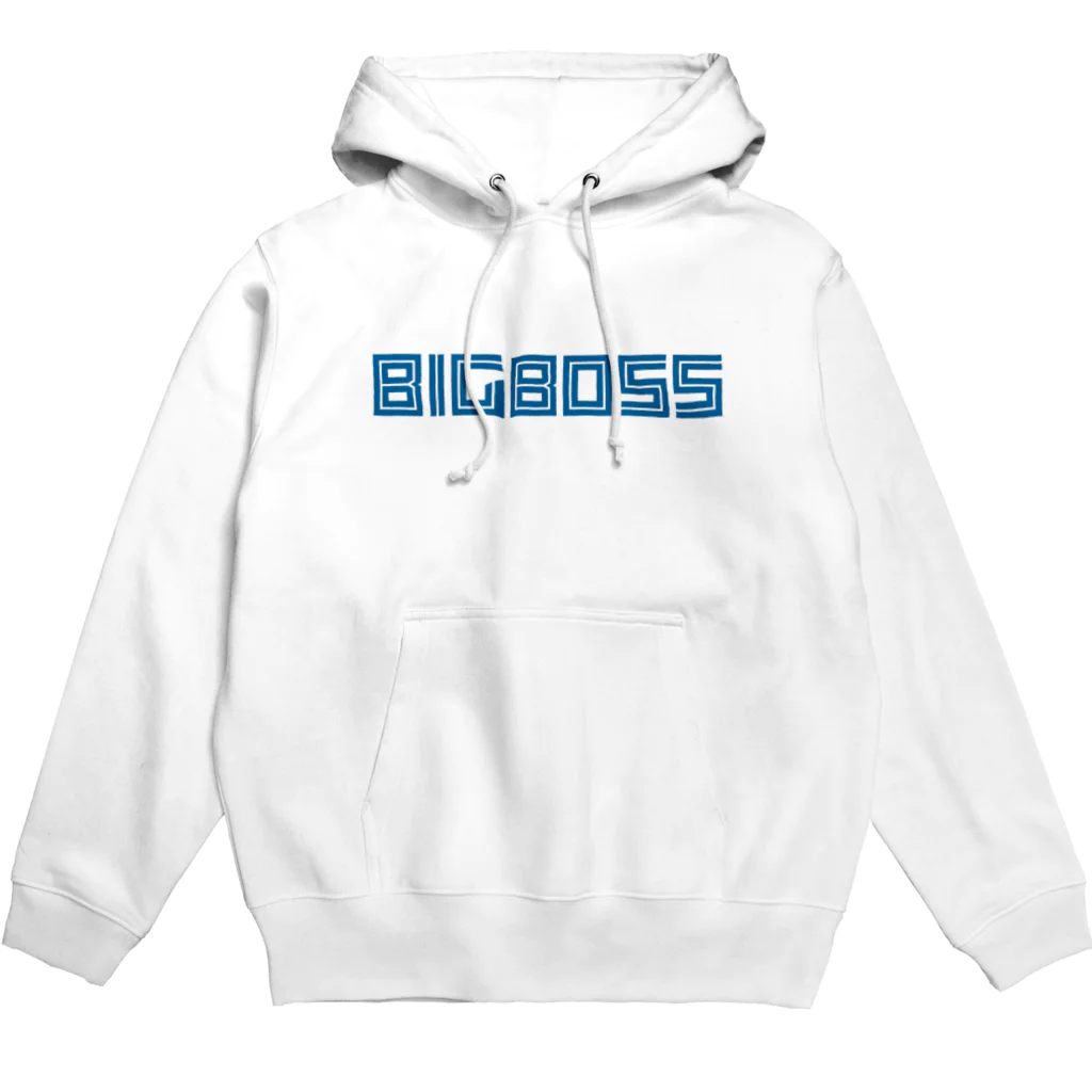 【何字ゃ文字屋】の「BIG BOSS」新ロゴ フォント Hoodie