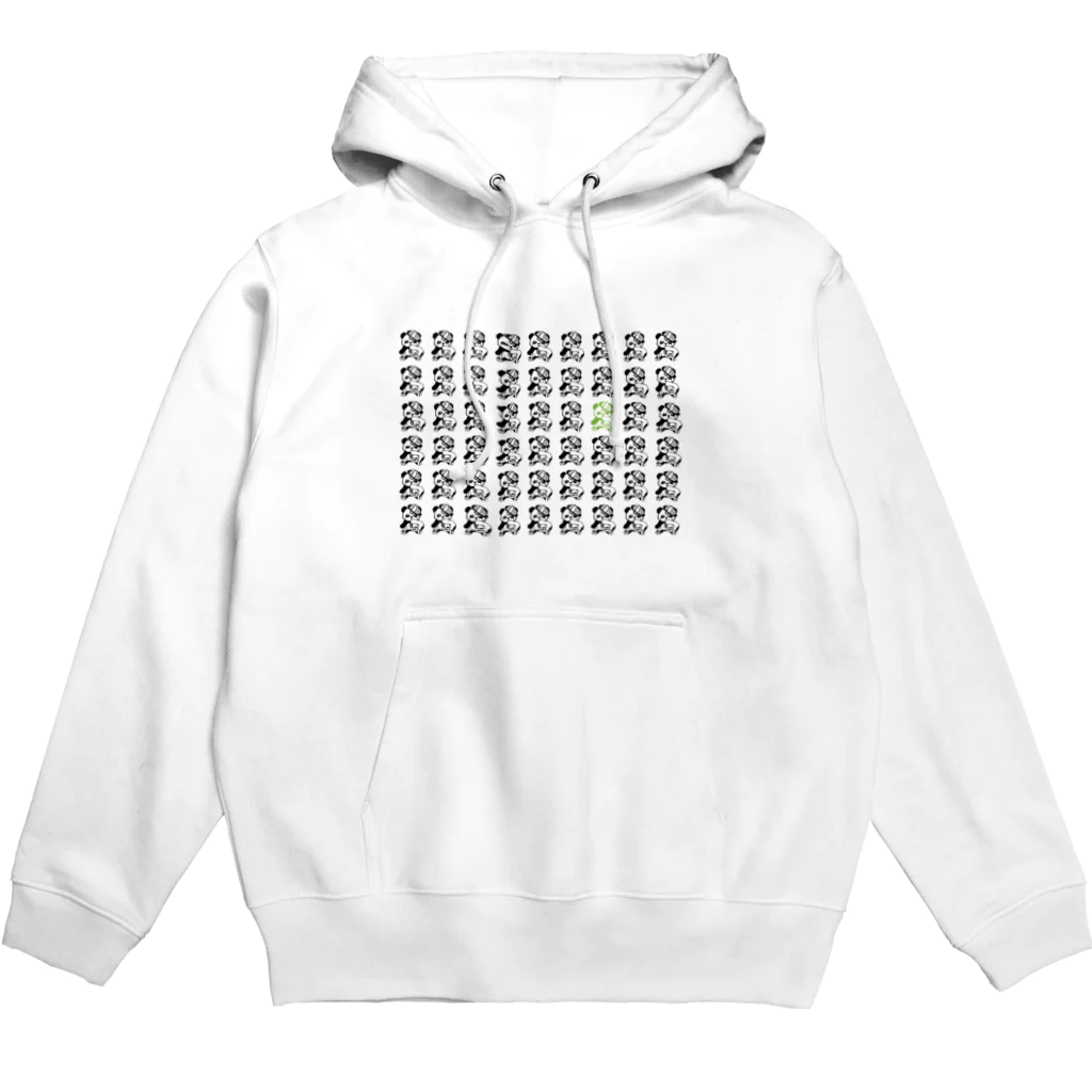 Catcher Storeのミドパンモザイクパーカー（前面） Hoodie