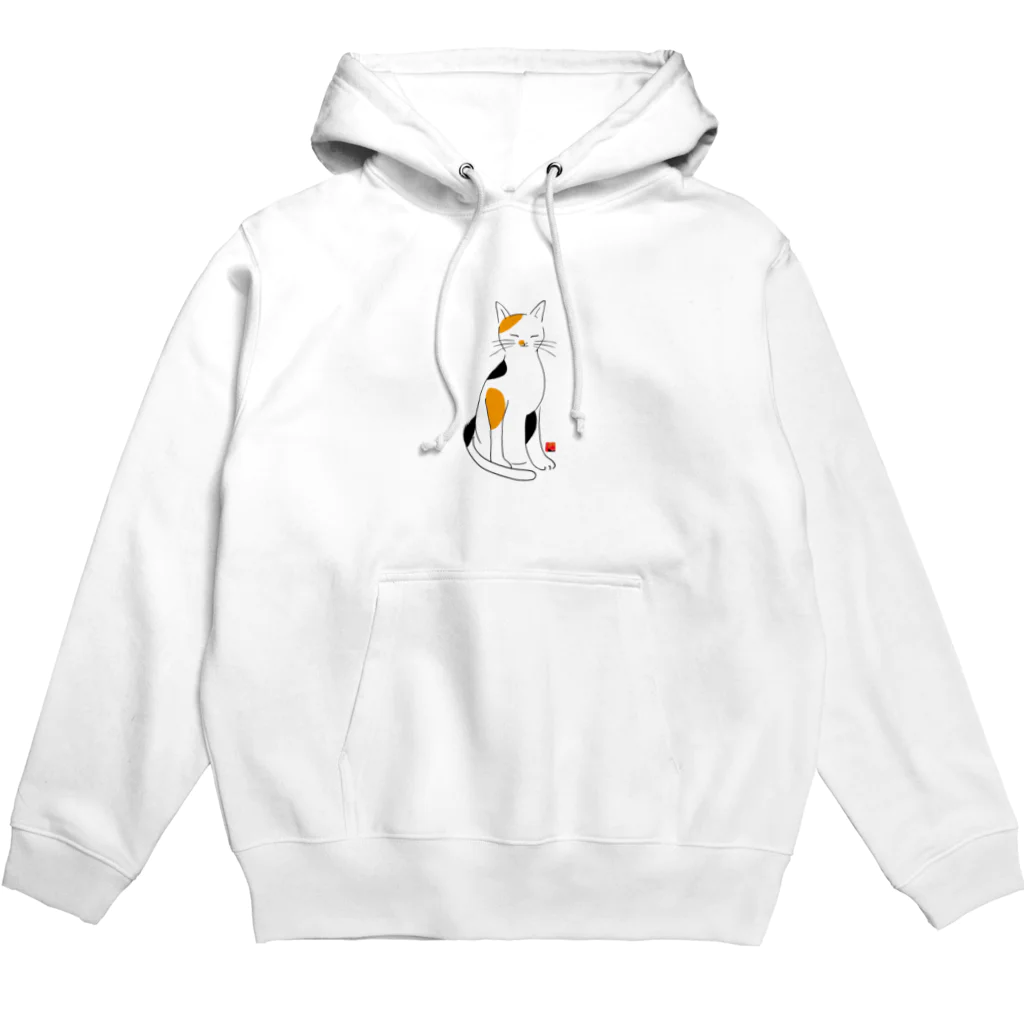 まみおデザインのミケにゃん Hoodie