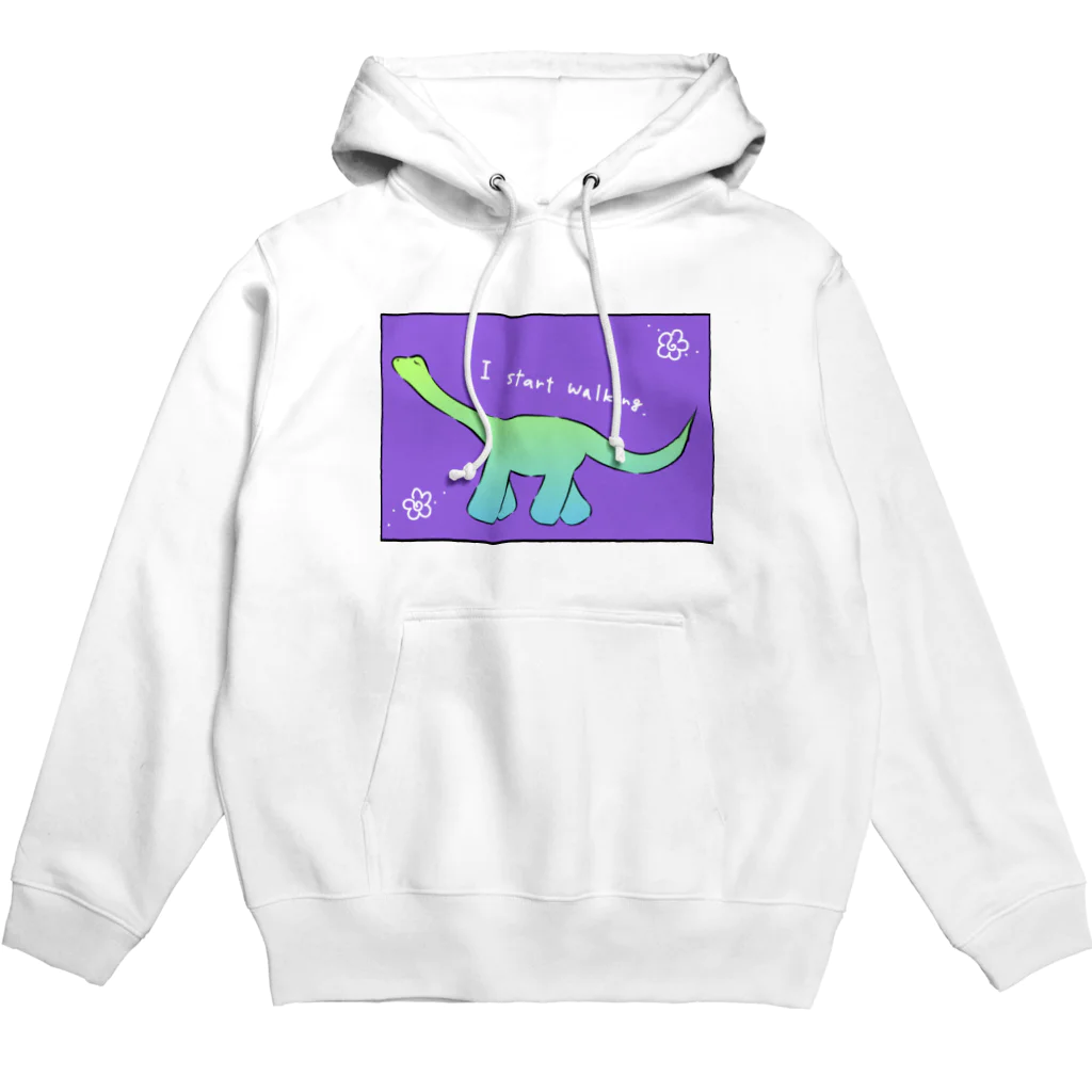  Millefy's shopのぼくは歩きはじめる Hoodie