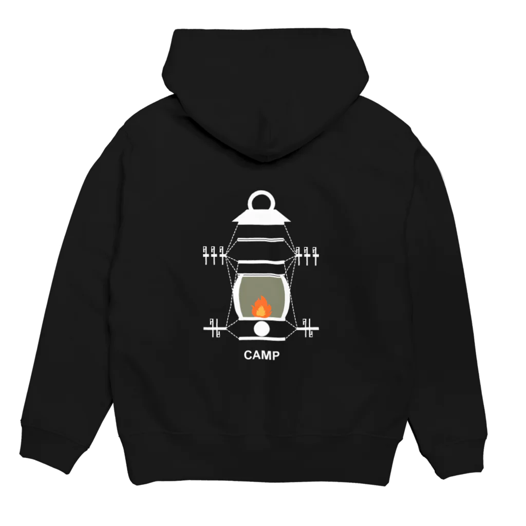 化学徒のN-Nオイルランタン Hoodie:back