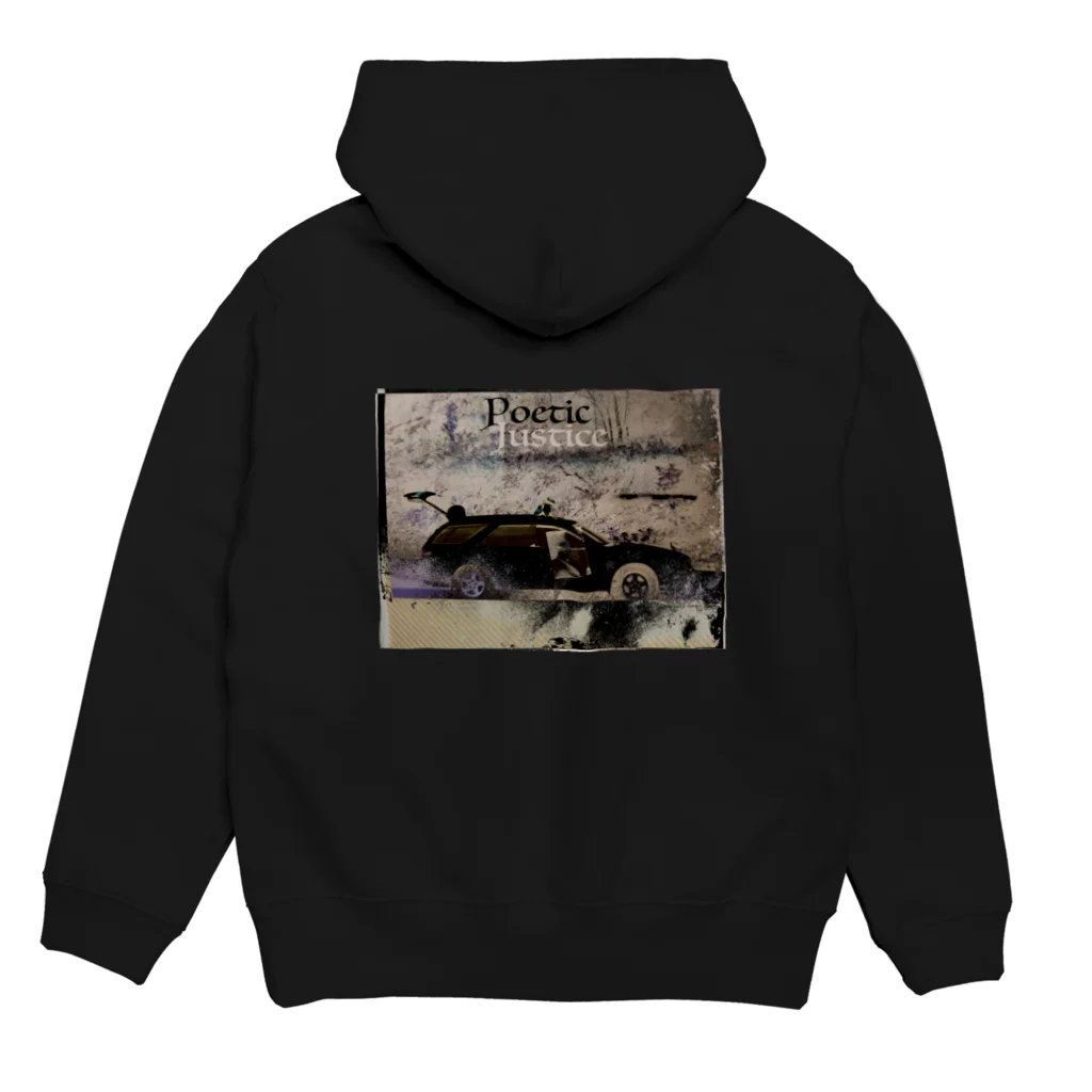 MATSUYAMA TORAJIのPoetic Justice Hoodie:back