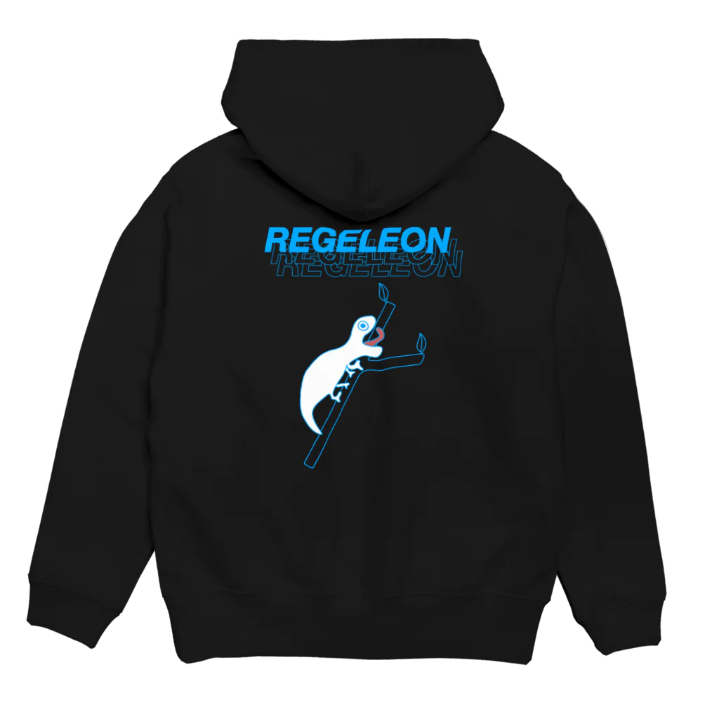 REGELEON/レゲレオンのホワイトREGELEON パーカーの裏面