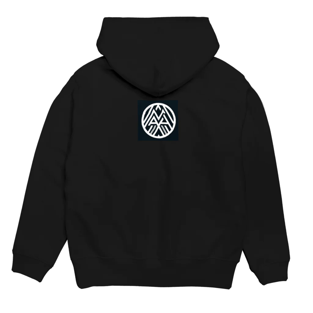 AXIAのAXIAロゴ Hoodie:back