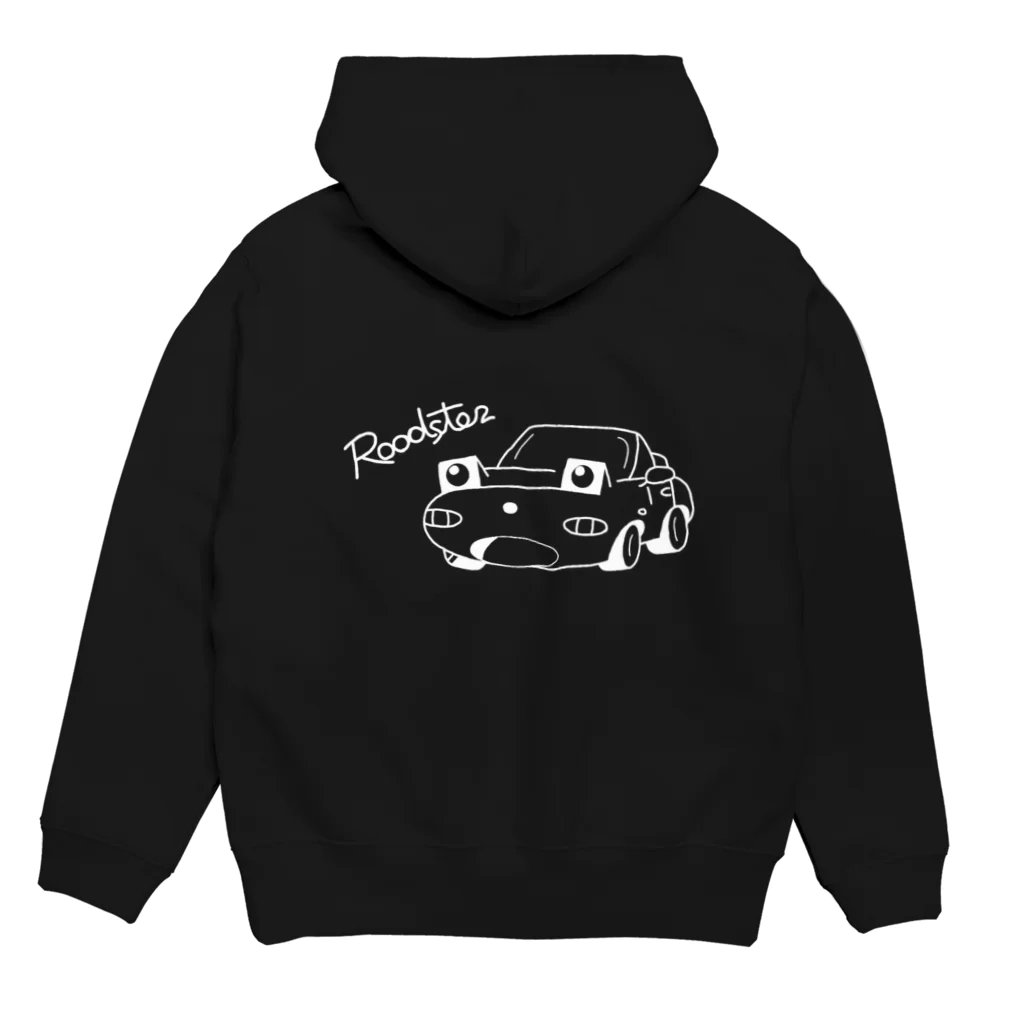 そばのnaロードスターパーカー Hoodie:back