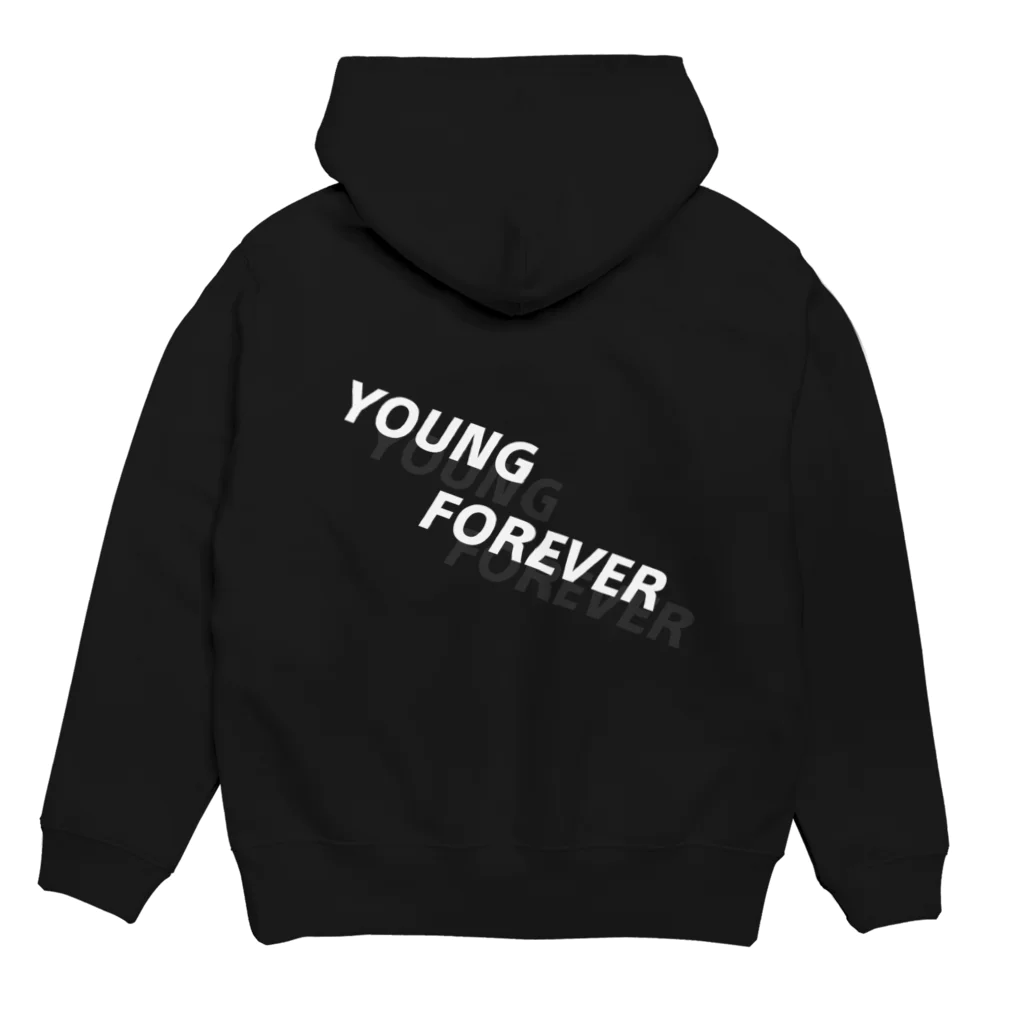 •ᴗ•🥞のYOUNG FOREVER パーカーの裏面