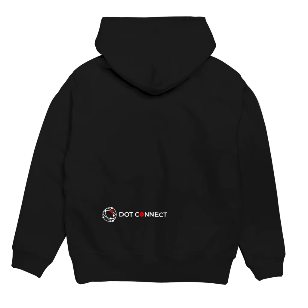 Dot Connectのドットコネクトグッズ Hoodie:back