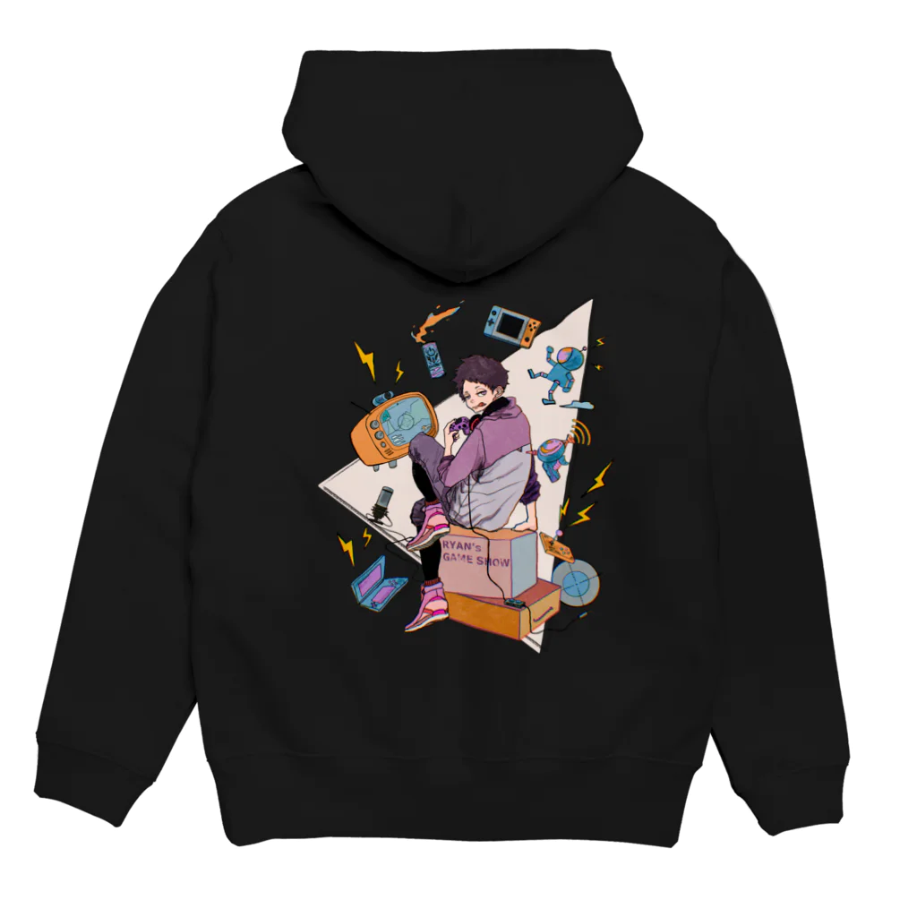 ライアンショップのライアンGaming showパーカー Hoodie:back