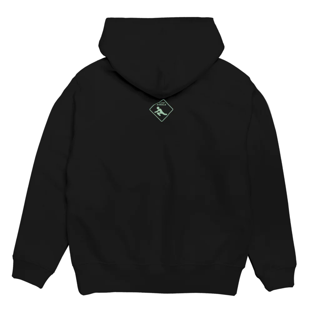 アリーヴェデルチャンネルSHOPのCYBER WINDOW GRN Hoodie:back