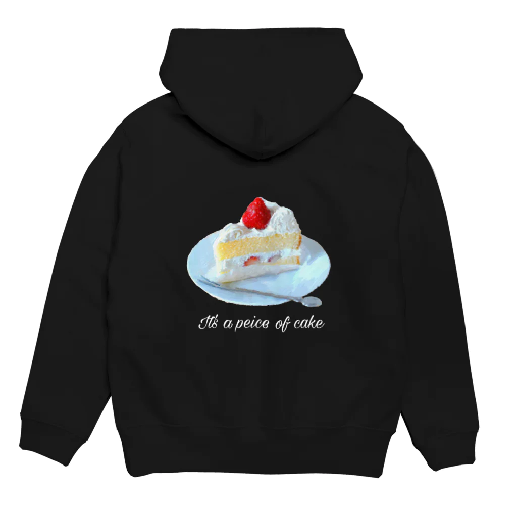 Tom.Y.JのIt's a peice of cake（朝飯前さ！） Hoodie:back