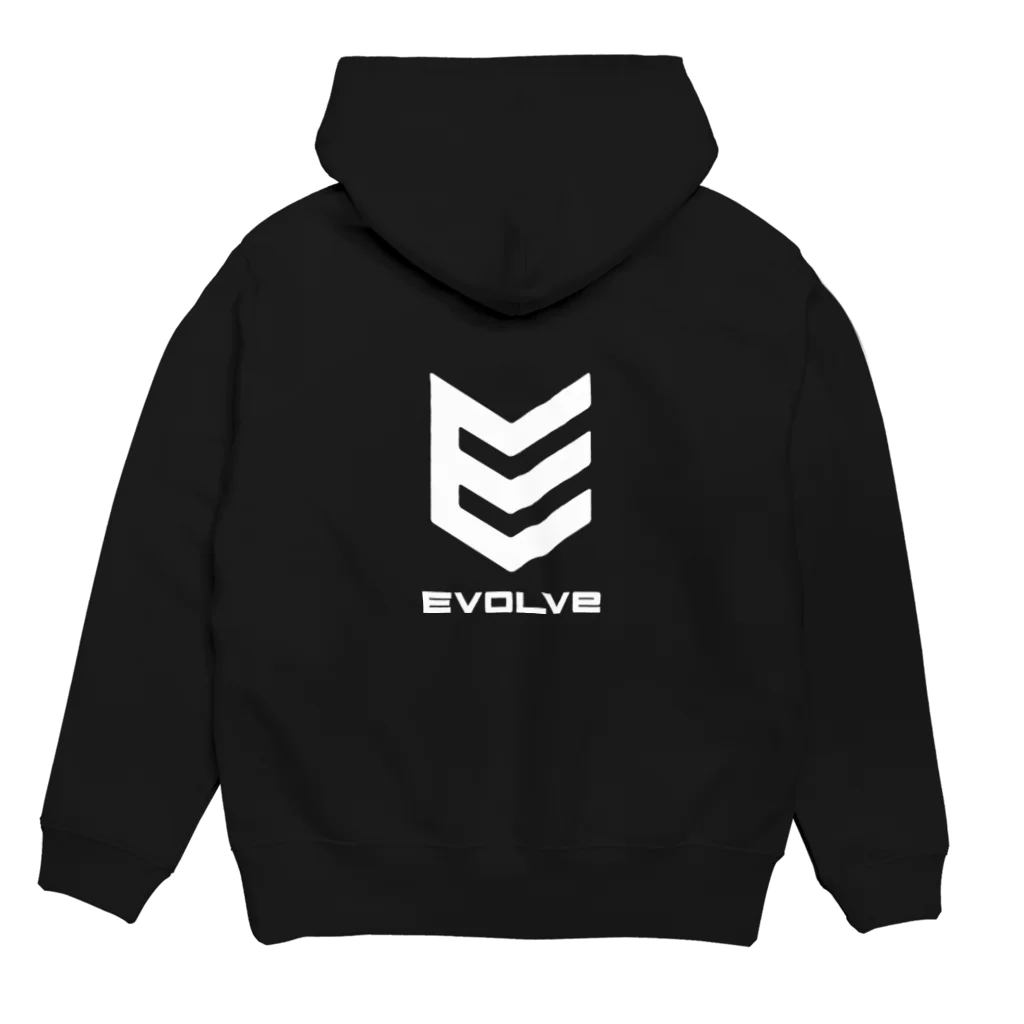 合同会社イボルブのイボルブ Hoodie:back