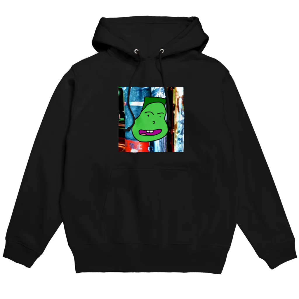 kyobo_penguinのGREEN MAN Hoodie