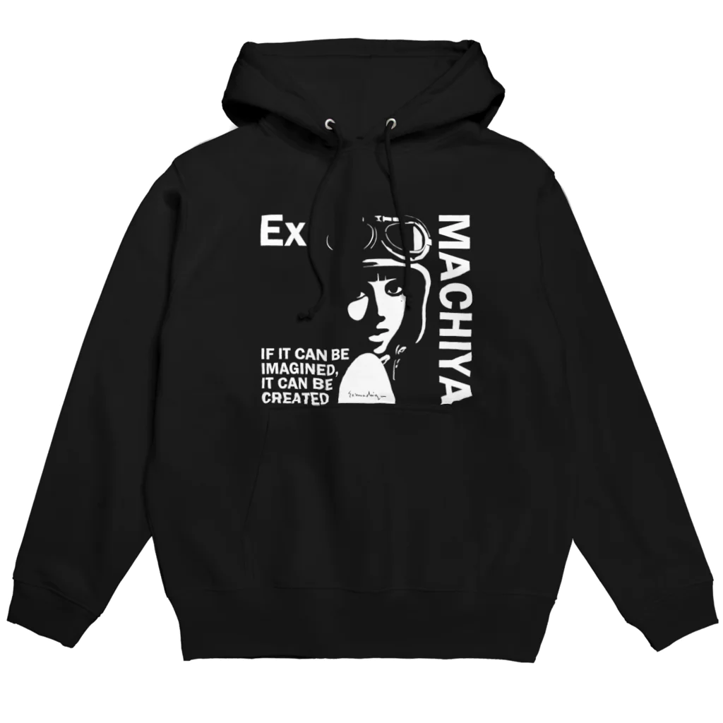 machiperのDesaturated Girl Hoodie