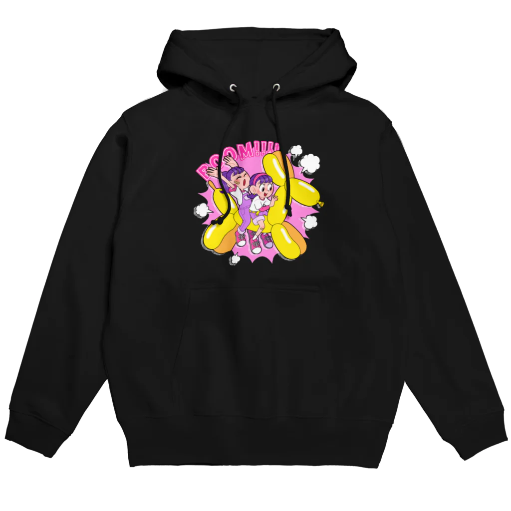 おおつきあやのBALLOON DOG Hoodie