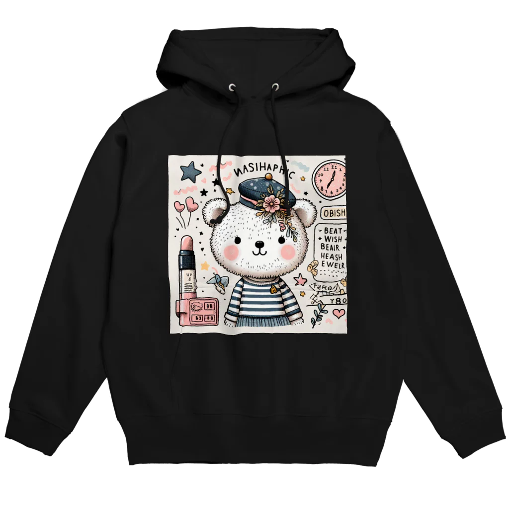 　  　✤ れもん＆ルイ✤の🌸お買い物　くまちゃん Hoodie