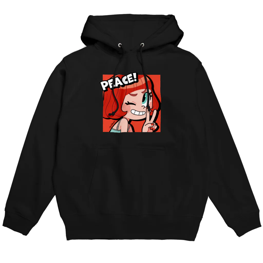 おおつきあやのPEACE！ Hoodie