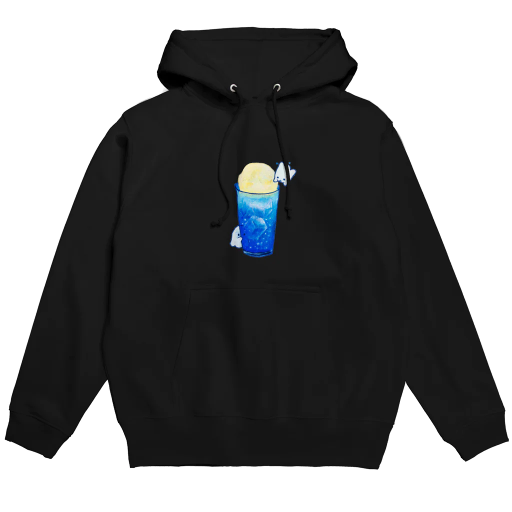 ghost storeのおばけと夜空のクリームソーダ Hoodie